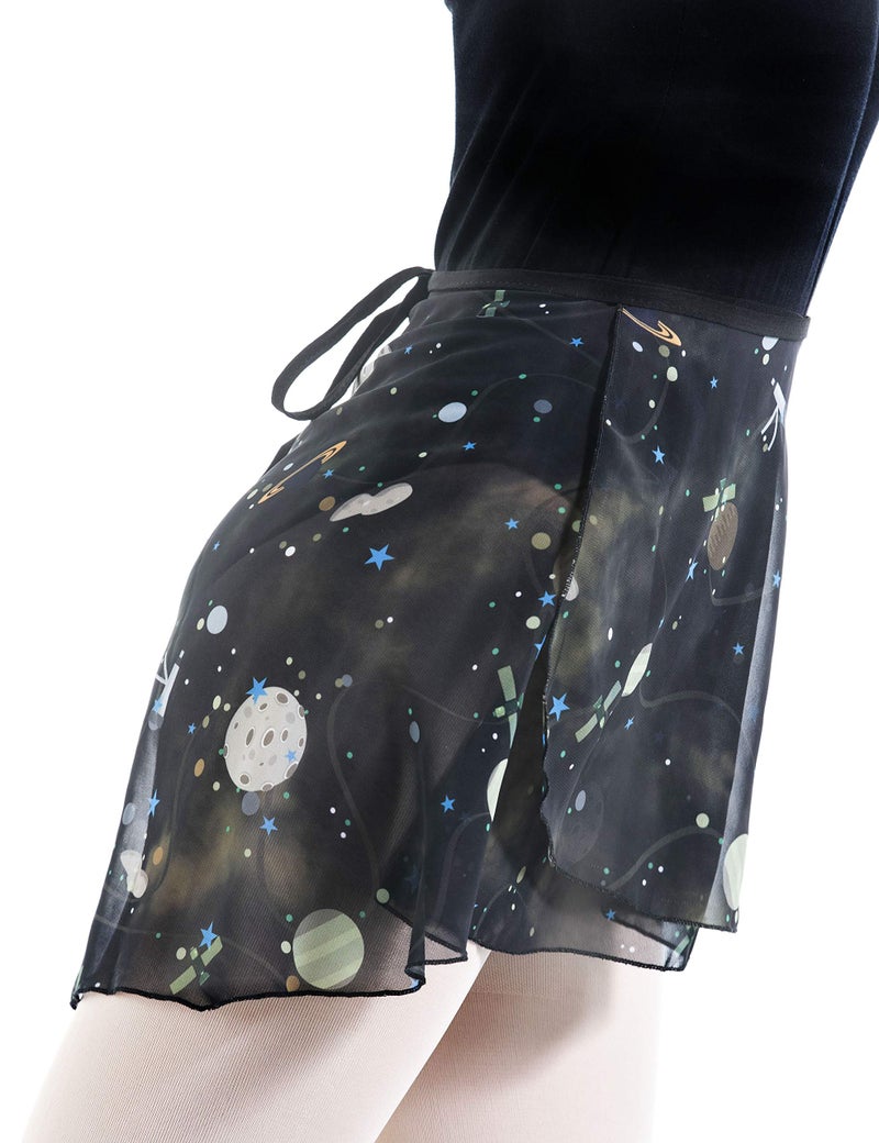 Dance Favourite Ballet Chiffon Wrap Skirts for Women Short and Girls W006 (Skirts 007) - Image 3